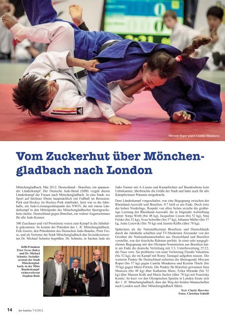Deutsche Meister- schaften im Jiu Jitsu in Krefeld - Dachverband für ...