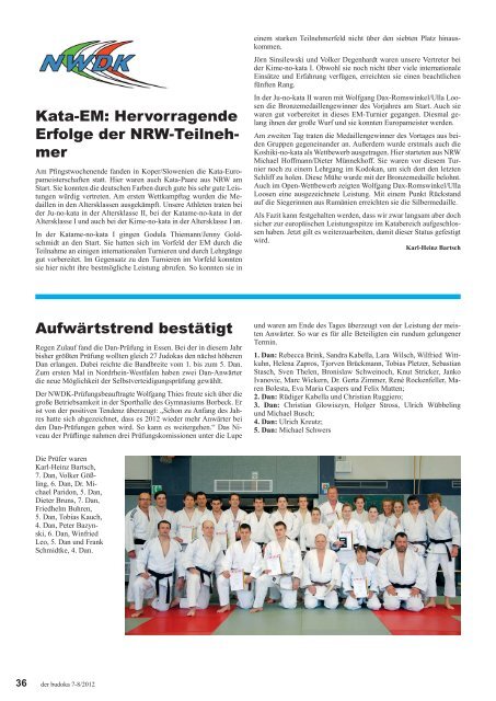 Deutsche Meister- schaften im Jiu Jitsu in Krefeld - Dachverband für ...