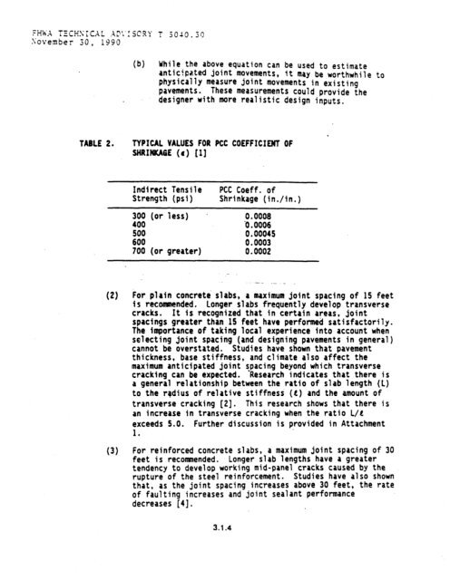 chapter 3 rigid pavement - DOT On-Line Publications - Department ...