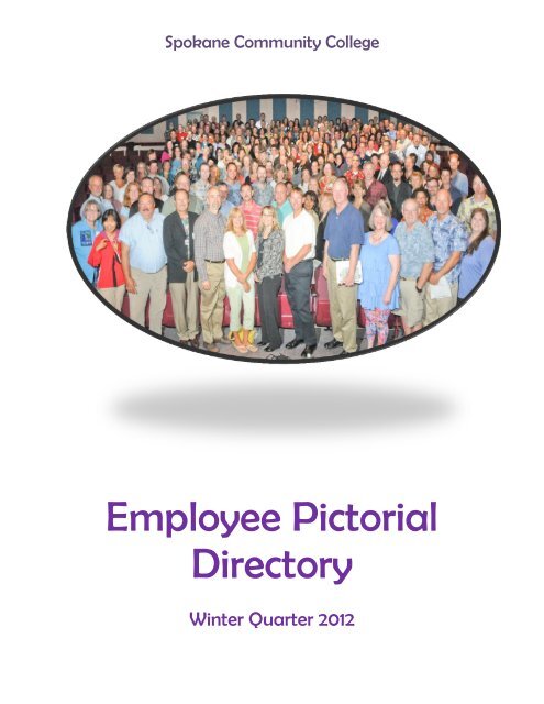 SCC Employee pictorial directory - Spokane Community College