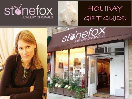 holiday gift guide - Shop Online At Stonefox Jewelry Originals ...