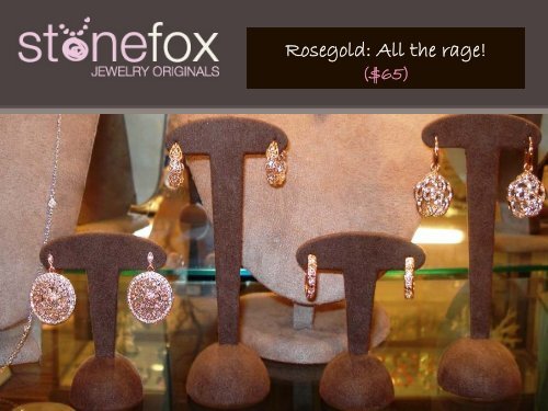 holiday gift guide - Shop Online At Stonefox Jewelry Originals ...