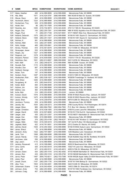 Master Darter Info - Menomonee Falls Dart Association