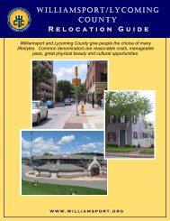 Relocation Guide - Williamsport/Lycoming Chamber of Commerce