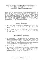 Satzung über die Erteilung von Erlaubnissen für die ... - Stadt Belgern