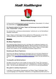 Stadt Stadtbergen Bekanntmachung