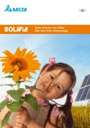 Solar Inverter von Delta - Das Herz Ihrer Solaranlage - Solemio Solar