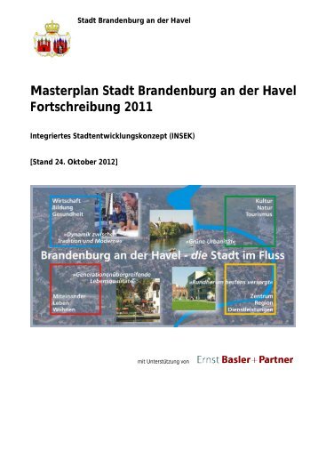 Masterplan Stadt Brandenburg an der Havel Fortschreibung 2011
