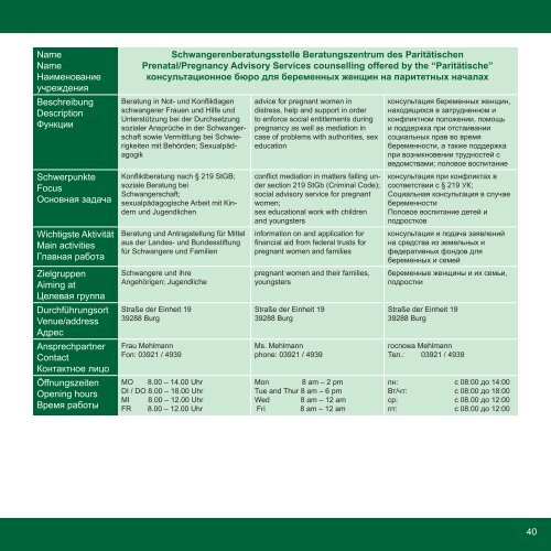 Integrationskompass - Stadt Burg