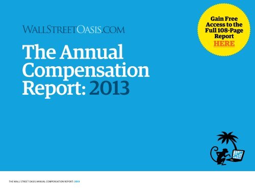 The Annual Compensation Report: 2013