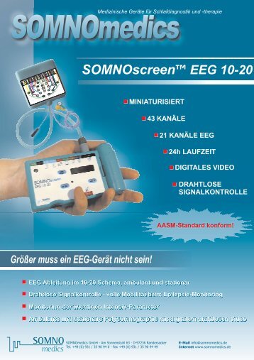 Größer muss ein EEG-Gerät nicht sein!