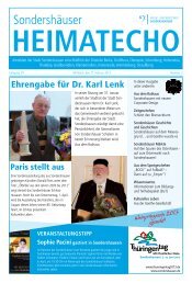 Ausgabe 02/2013 vom Mittwoch, dem 27. Februar - Sondershausen