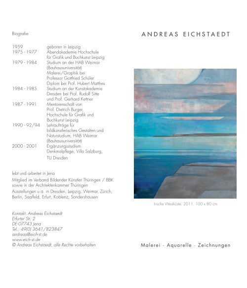 ANDREAS EICHSTAEDT - Architektenkammer Thüringen