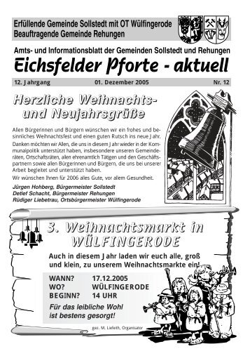 Dezember 2005 - Gemeinde Sollstedt