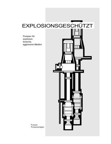 APOLLO GLV Behälterpumpen für Zone 0 mit ATEX