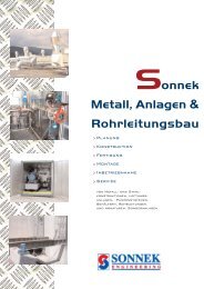 onnek Metall, Anlagen & Rohrleitungsbau - Sonnek Engineering ...