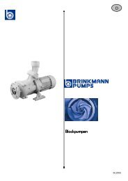 D Blockpumpen Blockpumpen - Sonnek Engineering GmbH