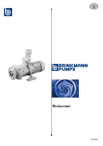 D Blockpumpen Blockpumpen - Sonnek Engineering GmbH