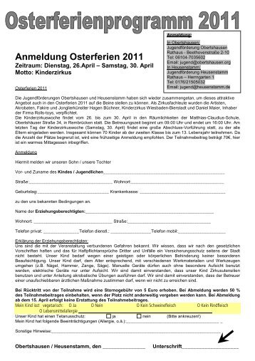 Osterzirkus 2011 - Heusenstamm