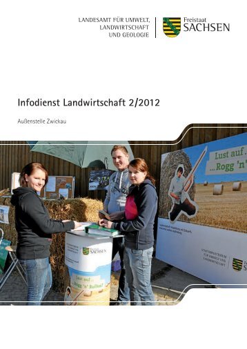 Infodienst Landwirtschaft 2/2012 - Sächsisches Staatsministerium ...