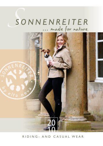 riding- and casual wear - Sonnenreiter
