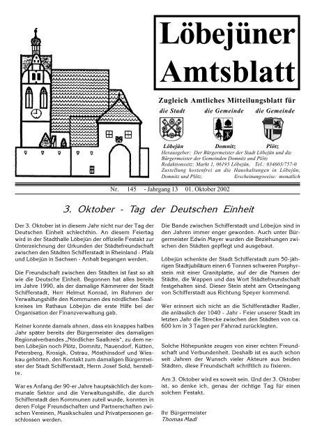 10 Amtsblatt Oktober - Löbejün