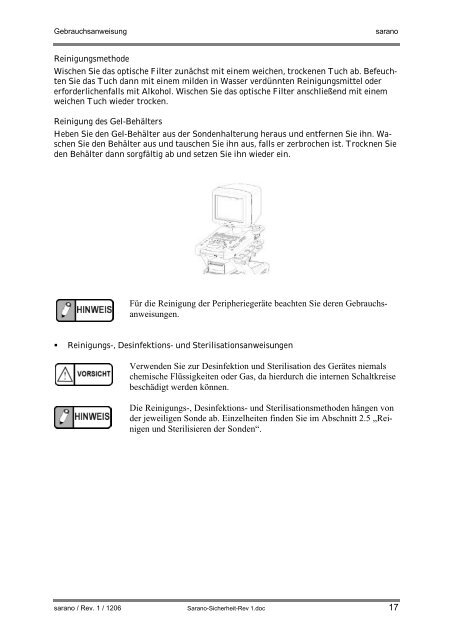 Sarano-Einleitung-Rev 1 - Sonowied GmbH