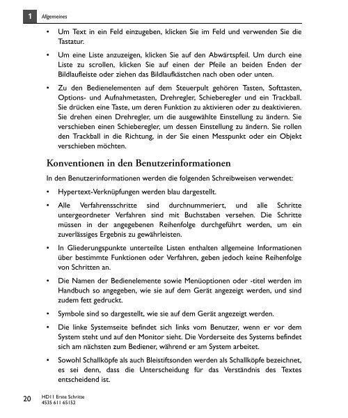 Erste Schritte - Sonowied GmbH