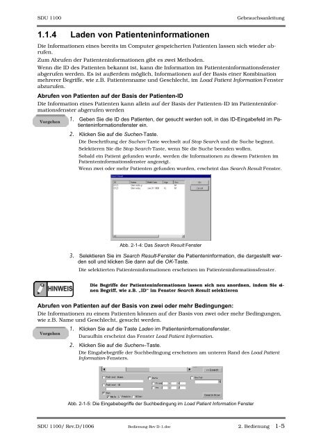 SDU-1100 - Sonowied GmbH