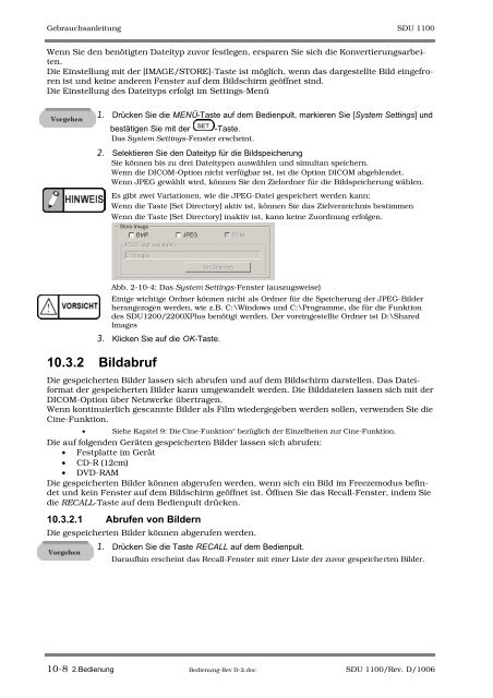 SDU-1100 - Sonowied GmbH