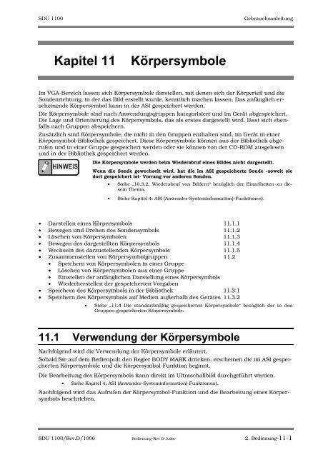 SDU-1100 - Sonowied GmbH