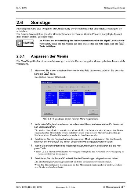 SDU-1100 - Sonowied GmbH