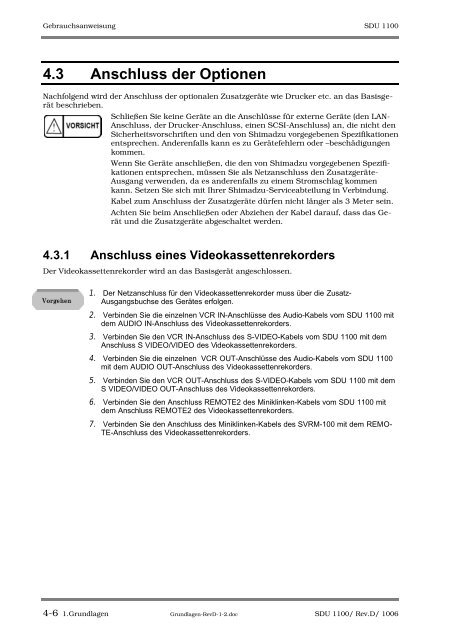 SDU-1100 - Sonowied GmbH