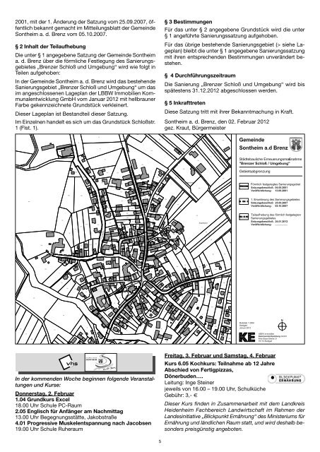 Nachrichtenblatt - Gemeinde Sontheim an der Brenz