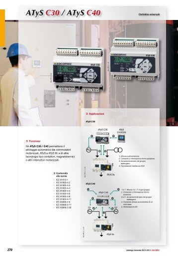 ATyS C30 / ATyS C40 -  Socomec