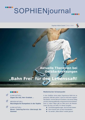 Ausgabe 1-2008 - Sophien-Kliniken Hannover