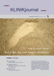 Ausgabe 1-2006 - Sophien-Kliniken Hannover