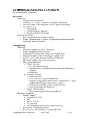 Lymphogranuloma Venereum - MOspace