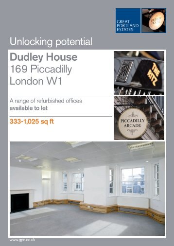 Dudley House 169 Piccadilly London W1 - Savills