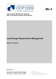 Just Enough Requirements Management Alan M. Davis