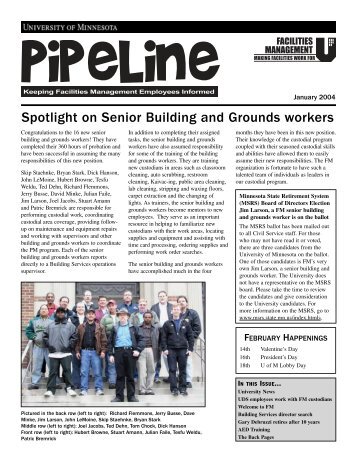 Spotlight on Senior Building and Grounds workers - Facilities ...