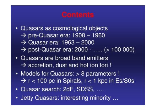 QUASARs and Rotating Black Holes - Landessternwarte Heidelberg ...