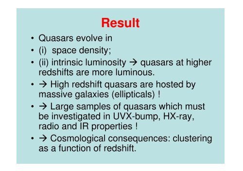 QUASARs and Rotating Black Holes - Landessternwarte Heidelberg ...