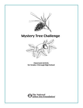 Mystery Tree Challenge - Arbor Day Foundation