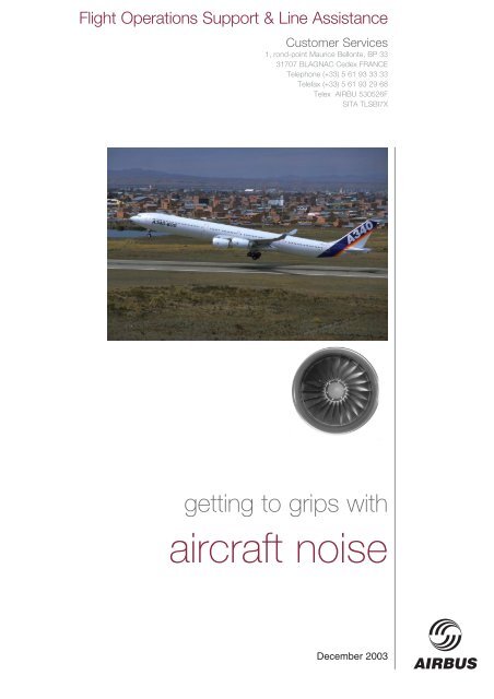 Getting to Grips with Aircraft Noise