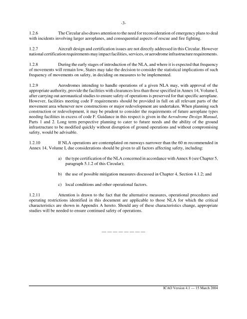 Draft ICAO Circular on NLA.pdf - Airports Council International