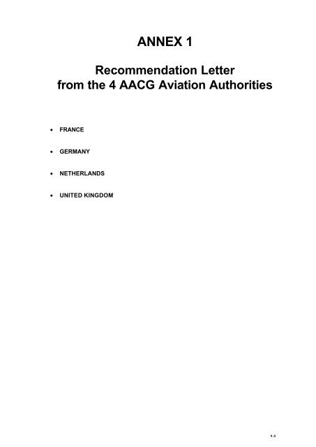 Common Agreement Document of the A380 Airport Compatibility ...