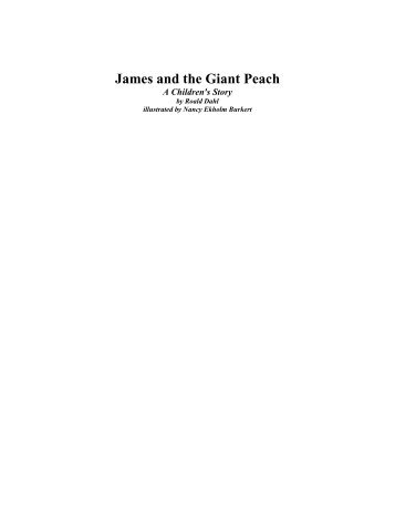 James and the Giant Peach