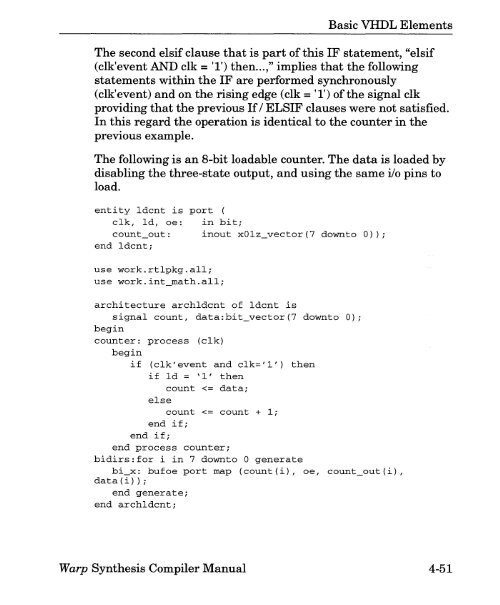 Basic VHDL