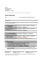 Vordruck Änderungsantrag - Stadt Steinheim an der Murr